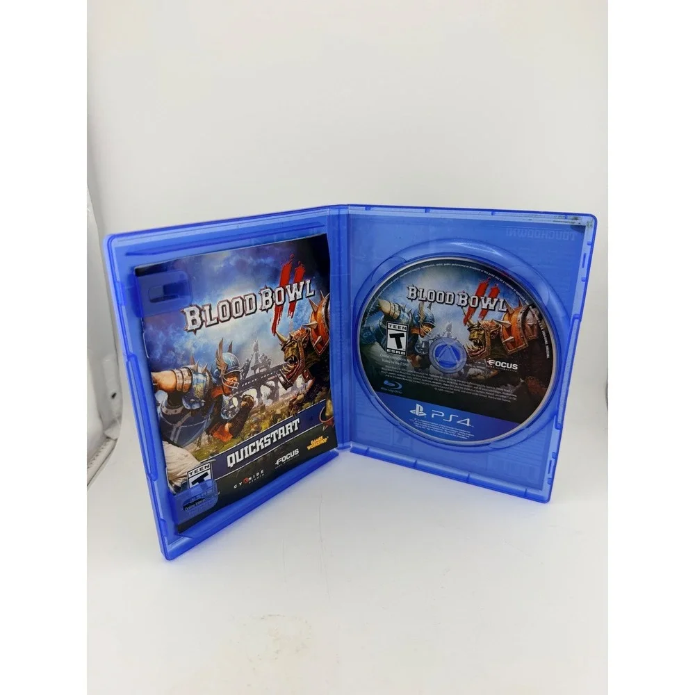 Blood Bowl 2 Sony PlayStation 4 PS4 2015 Warhammer Strategy Sports Game CIB